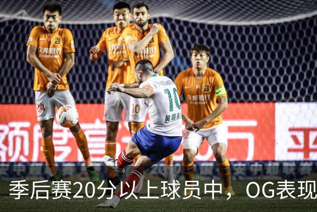 季后赛20分以上球员中，OG表现最为出色